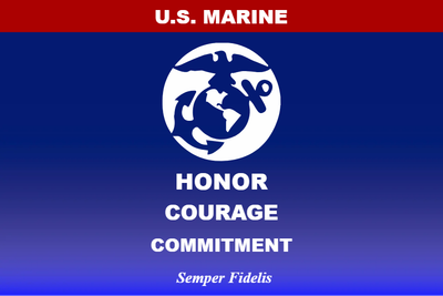 Custom Outdoor Yard Signs Multiple Sizes United States Marines