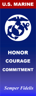 Custom Outdoor Yard Signs Multiple Sizes United States Marines