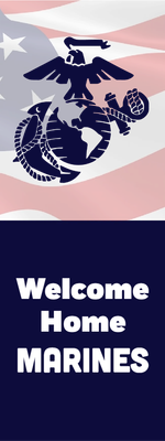 Custom Outdoor Yard Signs Multiple Sizes Welcome Home Marines