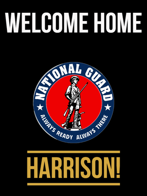 Custom Outdoor Yard Signs Multiple Sizes National Guard Home