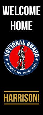 Custom Outdoor Yard Signs Multiple Sizes National Guard Home