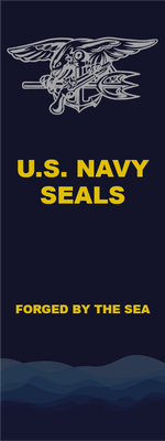 Custom Outdoor Yard Signs Multiple Sizes US Navy Seals