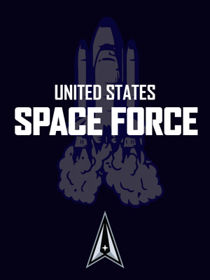 Custom Outdoor Yard Signs Multiple Sizes US Space Force