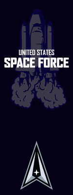 Custom Outdoor Yard Signs Multiple Sizes US Space Force