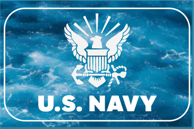 Custom Outdoor Yard Signs Multiple Sizes US Navy