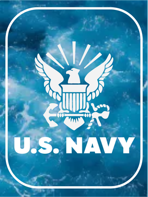 Custom Outdoor Yard Signs Multiple Sizes US Navy