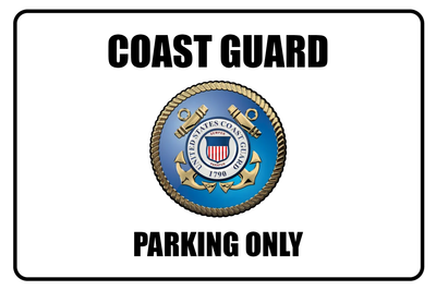 Custom Outdoor Yard Signs Multiple Sizes Coast Guard