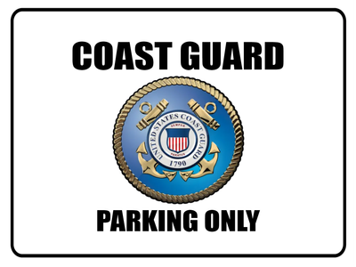 Custom Outdoor Yard Signs Multiple Sizes Coast Guard