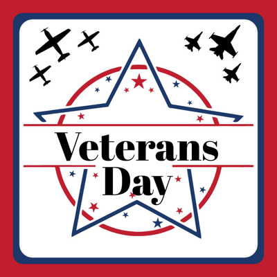 Custom Outdoor Yard Signs Multiple Sizes Happy Veterans Day