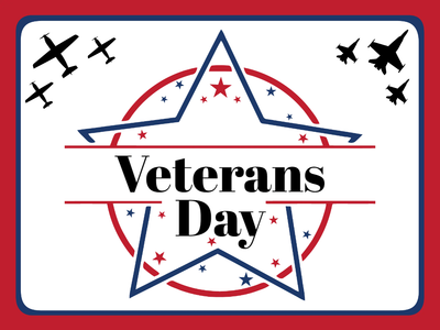 Custom Outdoor Yard Signs Multiple Sizes Happy Veterans Day