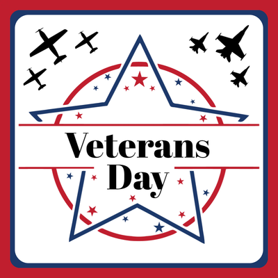 Custom Outdoor Yard Signs Multiple Sizes Happy Veterans Day