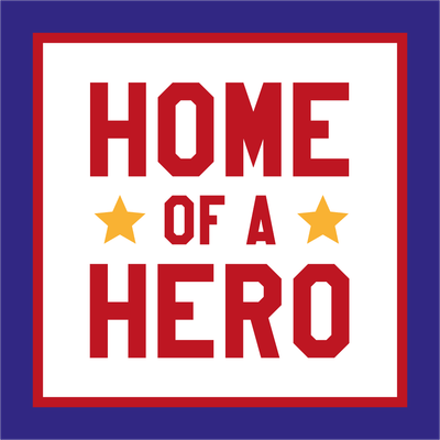 Custom Outdoor Yard Signs Multiple Sizes Home of Hero