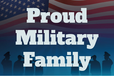 Custom Outdoor Yard Signs Multiple Sizes Proud Military Family