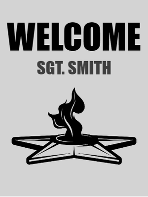 Custom Outdoor Yard Signs Multiple Sizes Welcome Sergeant Sign