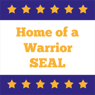 Custom Outdoor Yard Signs Multiple Sizes Home Warrior Seal