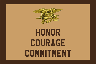 Custom Outdoor Yard Signs Multiple Sizes Honor Courage Commitment