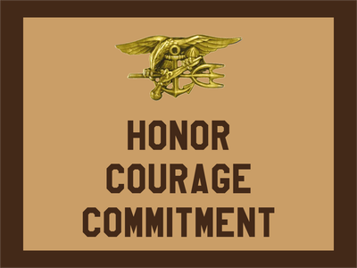 Custom Outdoor Yard Signs Multiple Sizes Honor Courage Commitment