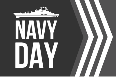 Custom Outdoor Yard Signs Multiple Sizes Navy Day