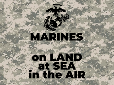 Custom Outdoor Yard Signs Multiple Sizes Marines Sign