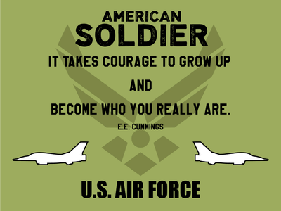 Custom Outdoor Yard Signs Multiple Sizes American Soldier