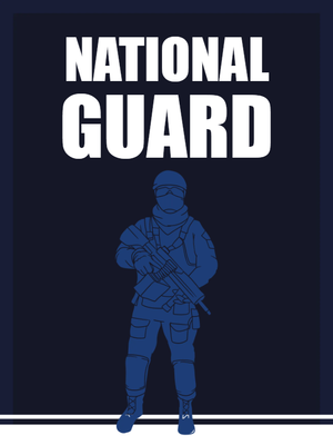 Custom Outdoor Yard Signs Multiple Sizes National Guard