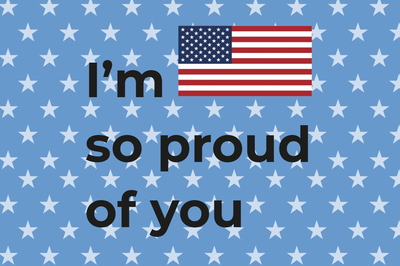 Custom Outdoor Yard Signs Multiple Sizes Proud of You