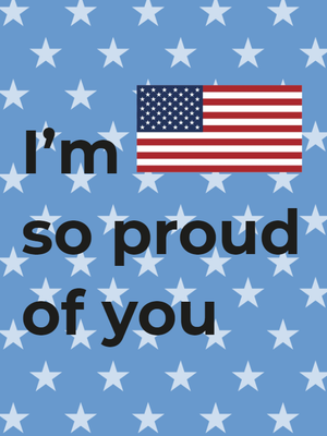 Custom Outdoor Yard Signs Multiple Sizes Proud of You