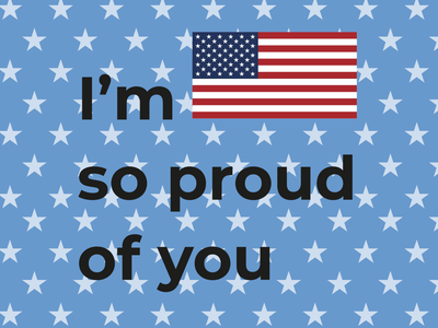 Custom Outdoor Yard Signs Multiple Sizes Proud of You