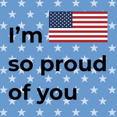 Custom Outdoor Yard Signs Multiple Sizes Proud of You