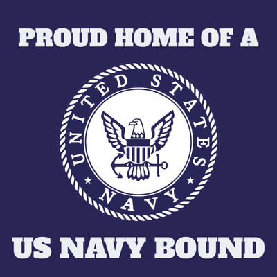 Custom Outdoor Yard Signs Multiple Sizes US Navy Proud