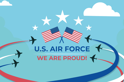 Custom Outdoor Yard Signs Multiple Sizes Air Force Proud