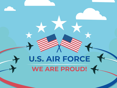 Custom Outdoor Yard Signs Multiple Sizes Air Force Proud