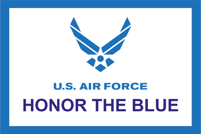 Custom Outdoor Yard Signs Multiple Sizes Honor Air Force