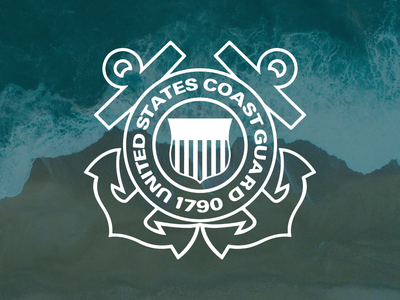 Custom Outdoor Yard Signs Multiple Sizes US Coast Guard