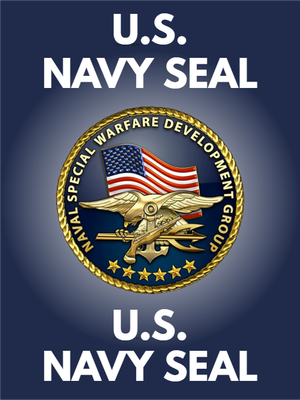Custom Outdoor Yard Signs Multiple Sizes US Navy Seal