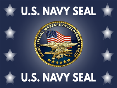 Custom Outdoor Yard Signs Multiple Sizes US Navy Seal