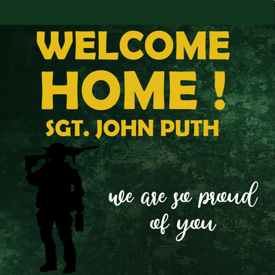 Custom Outdoor Yard Signs Multiple Sizes Welcome Home Sergeant
