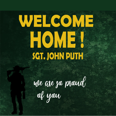 Custom Outdoor Yard Signs Multiple Sizes Welcome Home Sergeant