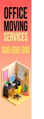 Custom Outdoor Yard Signs Multiple Sizes Office Moving Services