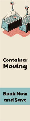 Custom Outdoor Yard Signs Multiple Sizes Container Moving Book Now and Save