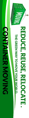 Custom Outdoor Yard Signs Multiple Sizes The Green Way to Move your World.