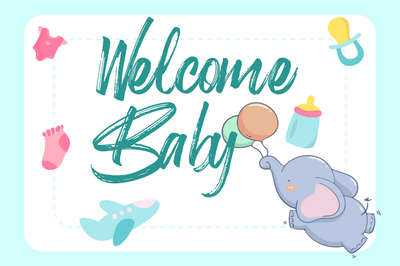 Custom Outdoor Yard Signs Multiple Sizes Welcome Home Baby