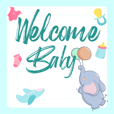 Custom Outdoor Yard Signs Multiple Sizes Welcome Home Baby