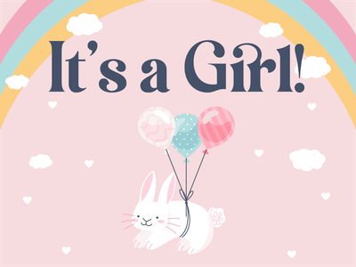 Custom Outdoor Yard Signs Multiple Sizes It's A Girl