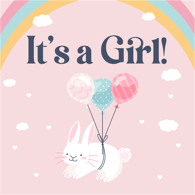 Custom Outdoor Yard Signs Multiple Sizes It's A Girl