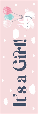 Custom Outdoor Yard Signs Multiple Sizes It's A Girl