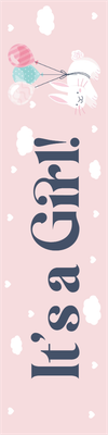 Custom Outdoor Yard Signs Multiple Sizes It's A Girl