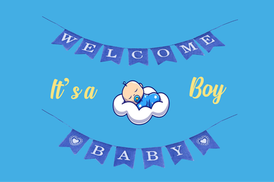 Custom Outdoor Yard Signs Multiple Sizes Baby Show