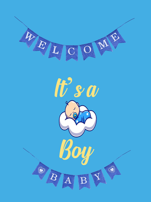 Custom Outdoor Yard Signs Multiple Sizes Baby Show