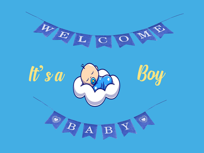 Custom Outdoor Yard Signs Multiple Sizes Baby Show
